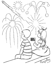 july 4th coloring pages
