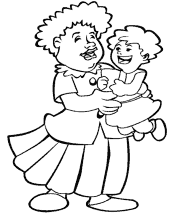 Mother´s Day colouring pages